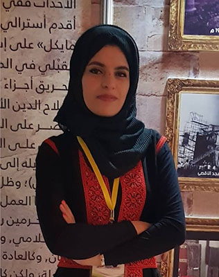 "نرمين الأخرس" أول نقيبة للصحفيين الشباب في جامعات غزة
 
